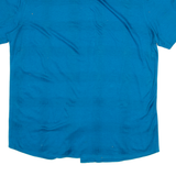 WANG PAI CHE Mens Shirt Blue Check M