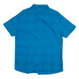 WANG PAI CHE Mens Shirt Blue Check M