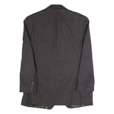 LAUREN RALPH LAUREN Mens Blazer Jacket Brown Wool Striped L