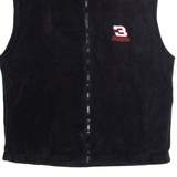 COMPETITOR'S VIEW Dale Earnhardt Sr #3 NASCAR Mens Fleece Gilet Black 90s USA L