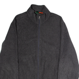 WOOLRICH Mens Fleece Jacket Grey L