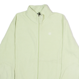CHAMPION Womens Fleece Jacket Yellow L