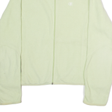 CHAMPION Womens Fleece Jacket Yellow L