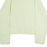 CHAMPION Womens Fleece Jacket Yellow L