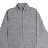 STARTER Mens Fleece Jacket Grey XL