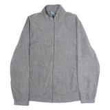 STARTER Mens Fleece Jacket Grey XL