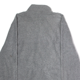 STARTER Mens Fleece Jacket Grey XL