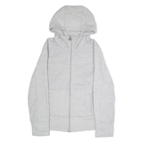 CALVIN KLEIN PERFORMANCE Womens Fleece Jacket Grey Hooded S
