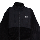 FILA Womens Fleece Jacket Black XL