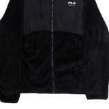 FILA Womens Fleece Jacket Black XL