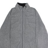 STARTER Mens Fleece Jacket Grey M