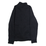 THE NORTH FACE Smithgroup Womens Fleece Jacket Black Knit L