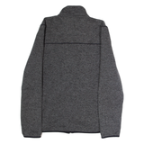 NAUTICA Mens Fleece Jacket Grey Knit L