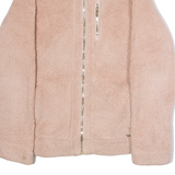 CALVIN KLEIN Womens Fleece Jacket Pink L