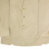 LANVIN Mens Blazer Jacket Beige Linen XL