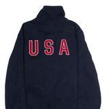 NIKE USA Olympic Team Womens Track Jacket Blue USA L