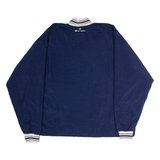 CHAMPION Mens Pullover Jacket Blue Nylon 90s XL