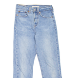 LEVI'S Wedgie BIG E Womens Jeans Blue Slim Skinny Stone Wash W24 L24
