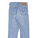 LEVI'S Wedgie BIG E Womens Jeans Blue Slim Skinny Stone Wash W24 L24