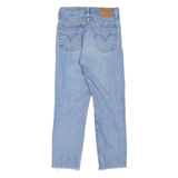 LEVI'S Wedgie BIG E Womens Jeans Blue Slim Skinny Stone Wash W24 L24