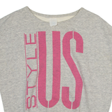 Sleeveless Womens Sweatshirt Grey XL