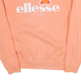 ELLESSE Womens Sweatshirt Pink UK 12