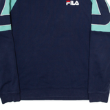 FILA Womens Sweatshirt Blue L