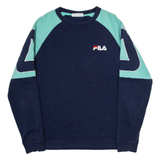 FILA Womens Sweatshirt Blue L