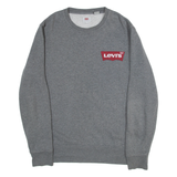 LEVI'S Womens Sweatshirt Grey M