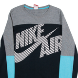 NIKE Mens Sweatshirt Blue S