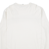 NIKE Womens Sweatshirt White XL