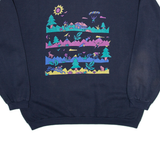 Womens Sweatshirt Blue L