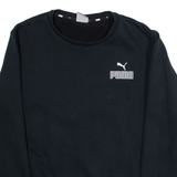 PUMA Mens Sweatshirt Black M