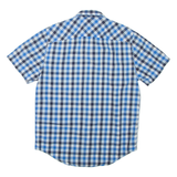 TIMBERLAND Mens Shirt Blue Check M