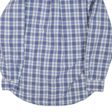 TOMMY HILFIGER Mens Shirt Blue Check Long Sleeve M