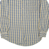 LEVI'S Mens Shirt Blue Check Long Sleeve S