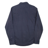 LEE Mens Plain Shirt Grey Long Sleeve S