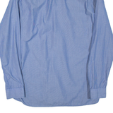 TOMMY HILFIGER Mens Shirt Blue Striped Long Sleeve L