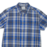 WRANGLER Slim Fit Mens Shirt Blue Check M