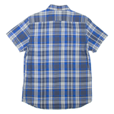 WRANGLER Slim Fit Mens Shirt Blue Check M