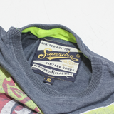 SUPERDRY Womens T-Shirt Grey S