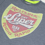 SUPERDRY Womens T-Shirt Grey S