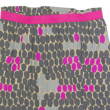 BODEN Womens Straight Skirt Grey Knee Length Viscose Spotted UK 10