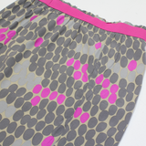 BODEN Womens Straight Skirt Grey Knee Length Viscose Spotted UK 10