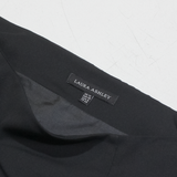 LAURA ASHLEY Womens Straight Skirt Black Short UK 12