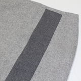 MINT VELVET Womens Straight Skirt Grey Short Wool UK 8