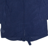 BODEN Womens Top Blue 3/4 Sleeve Silk UK 16