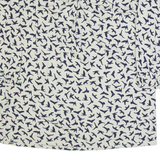 PHASE EIGHT Bird Deisgn Womens Printed Top Cream Long Sleeve UK 12