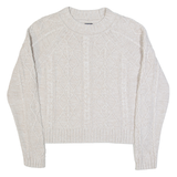 GAP Womens Jumper Beige Cable Knit M