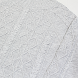 GAP Womens Jumper Grey Cable Knit M